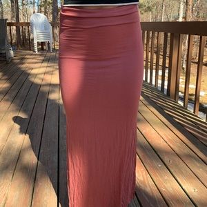 Maxi Skirt With Slits